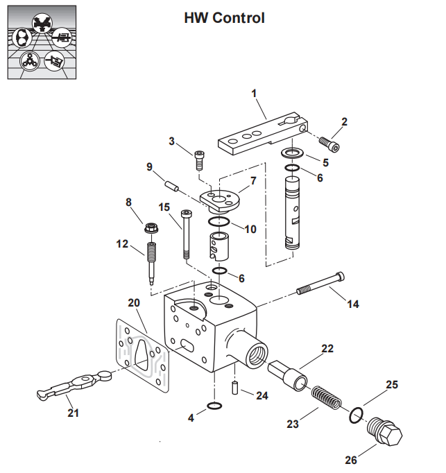 HW control valve