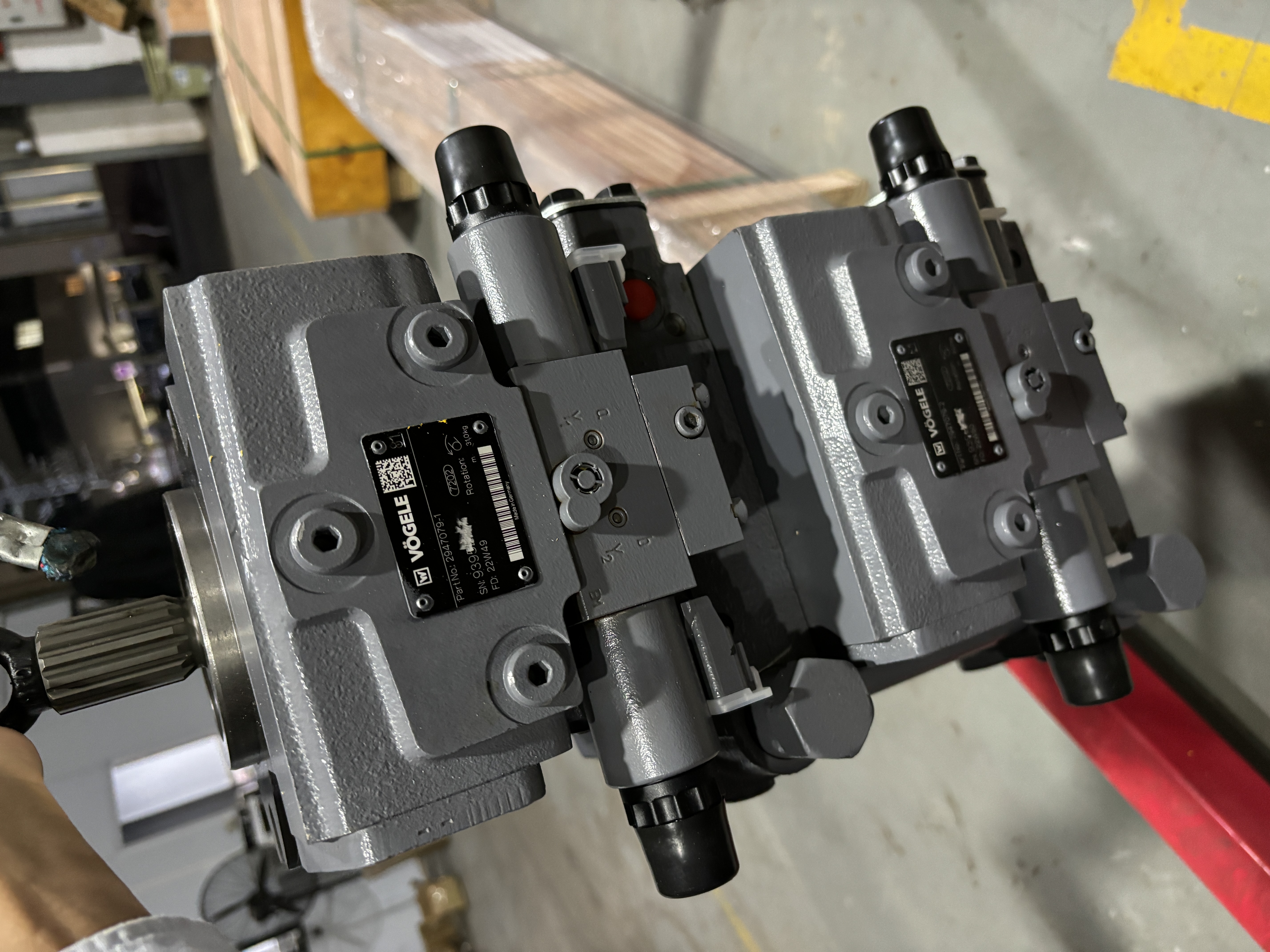 Wirtgen VOGELE 2947079-1+2947079-2
