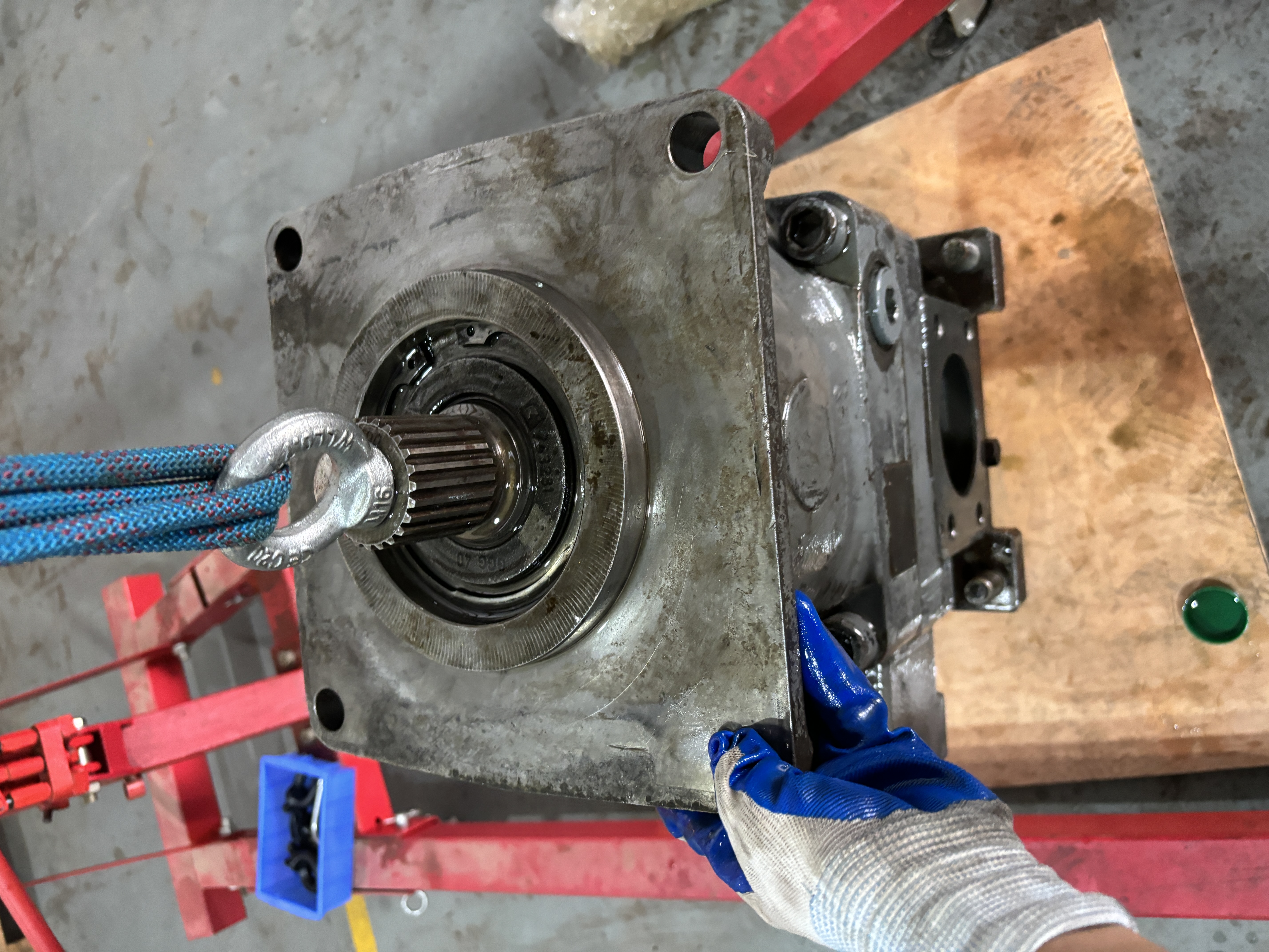 Rexroth A11VLO190LRDU2-11R-NZD12K84-S hydraulic pump for concrete transfer pump