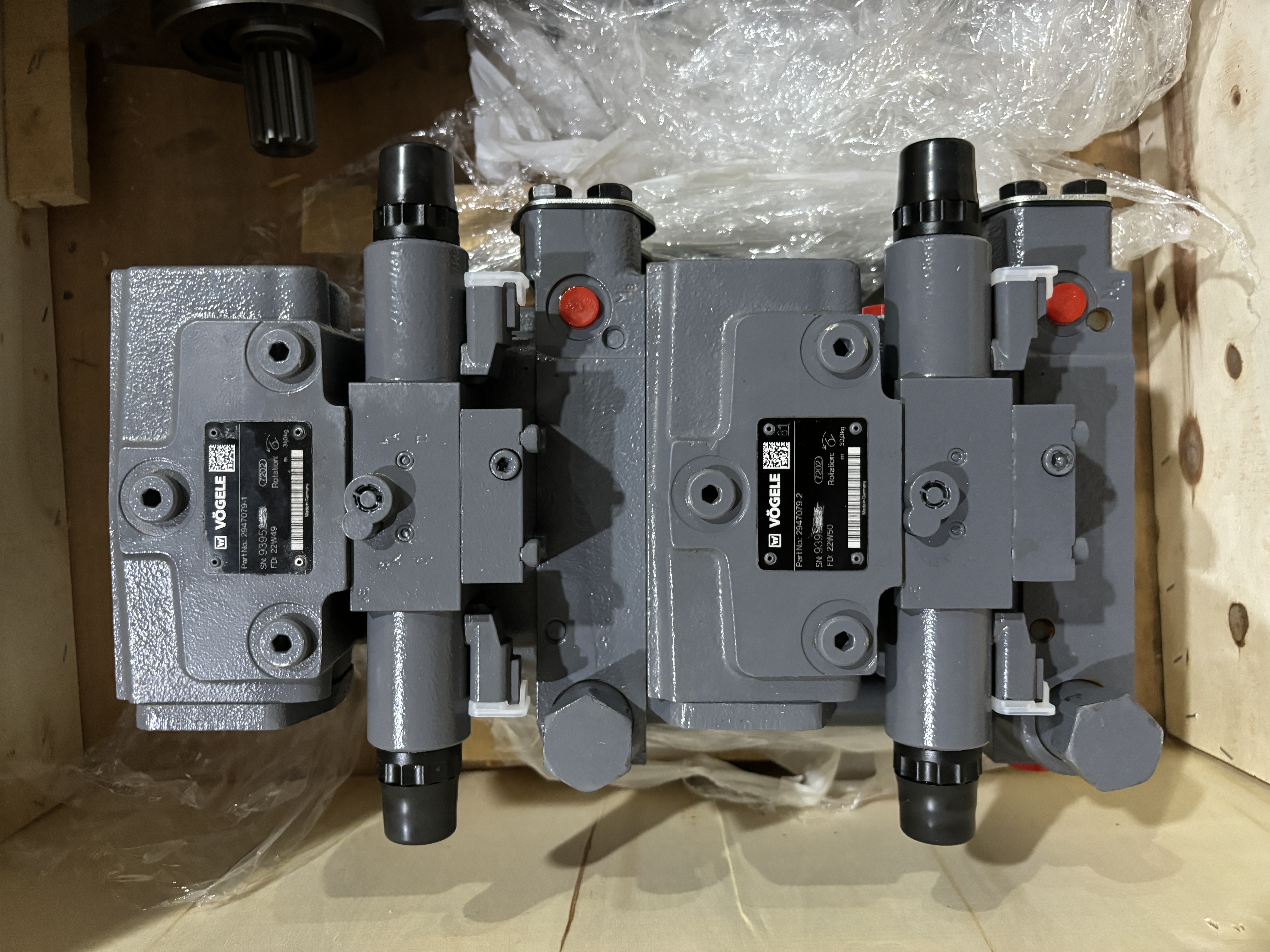 Wirtgen VOGELE 2947079-1+2947079-2