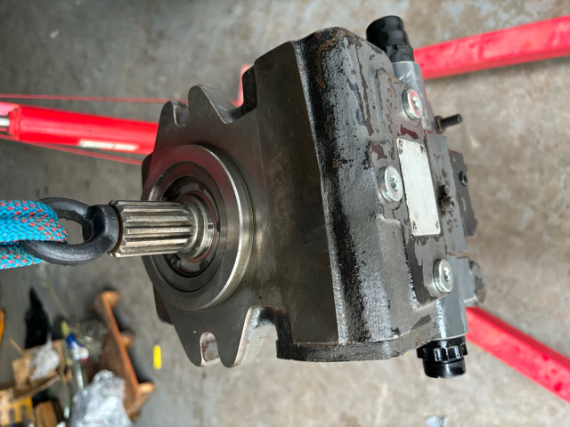 VÖGELE 2060414 A10VG45EP4D1+A10VG28EP4D1+Haldex 1802271 hydraulic pump for Construction machinery